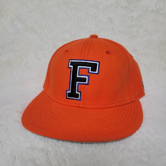 The Game Pro Florida Gators UF Orange Fitted Baseball Cap Personalized✨️7 1/8 - Picture 1 of 14